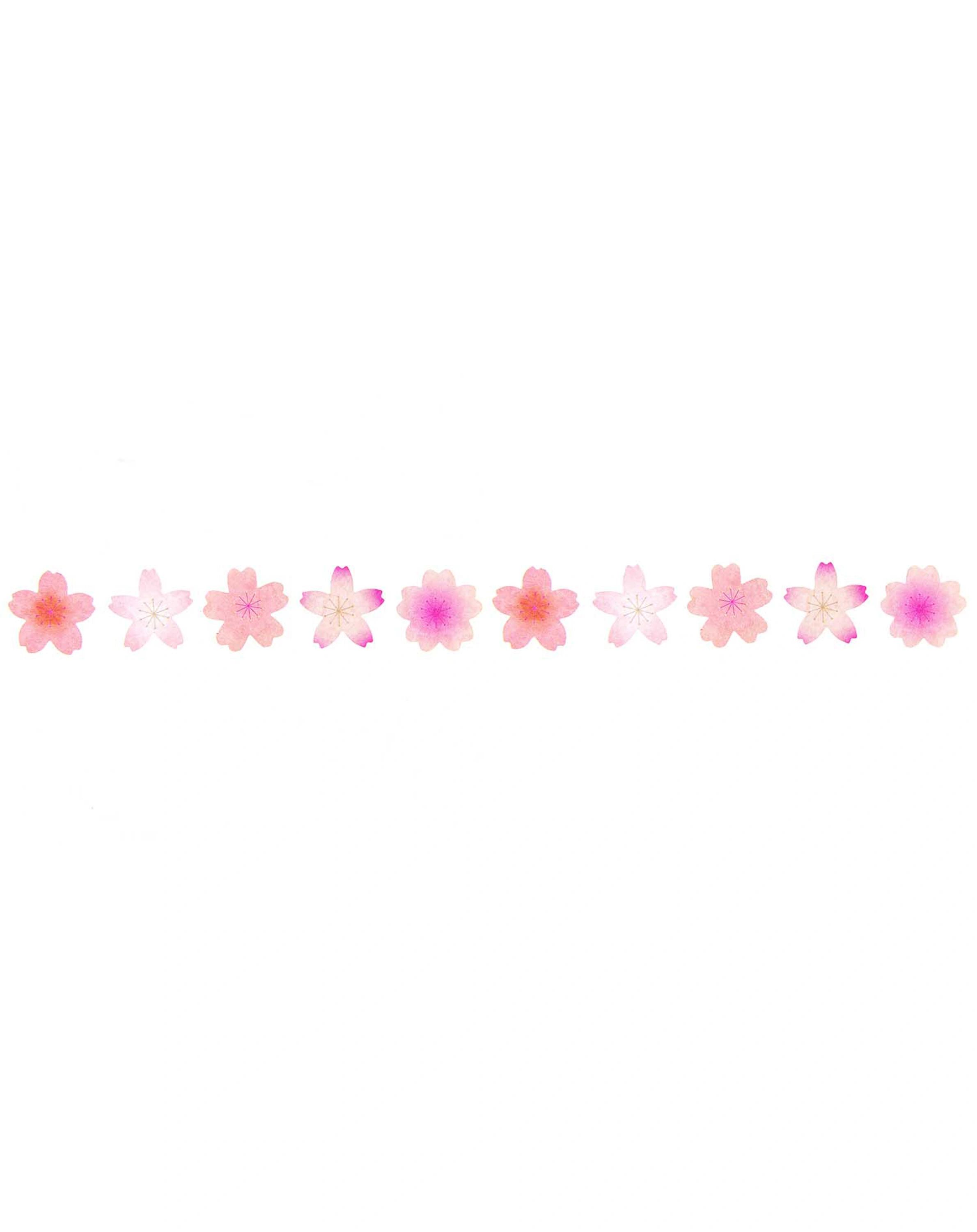 Washi-Sticker SAKURA KIRSCHBLÜTEN 200er