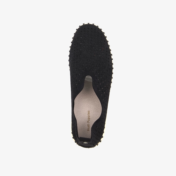 Hush Puppies Daisy dames instappers zwart