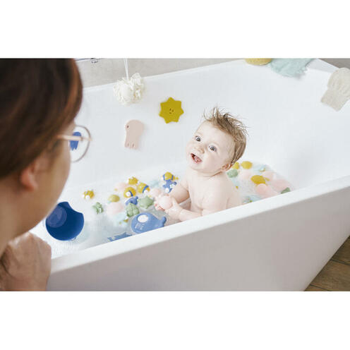 6 jouets de bain Rigolo Splash - BADABULLE