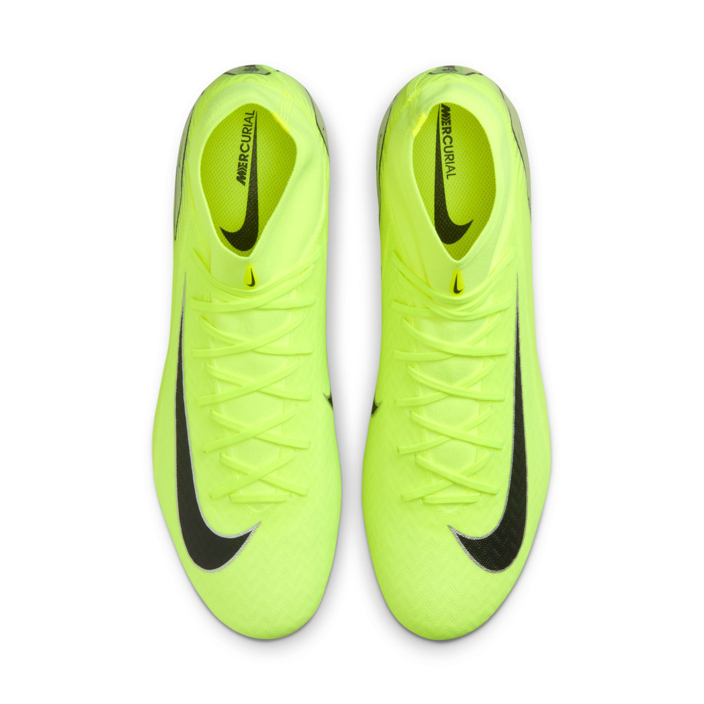 Nike Zoom Mercurial Superfly 10 Academy IJzeren-Nop Voetbalschoenen (SG) Anti-Clog Neongeel Zwart Zilver