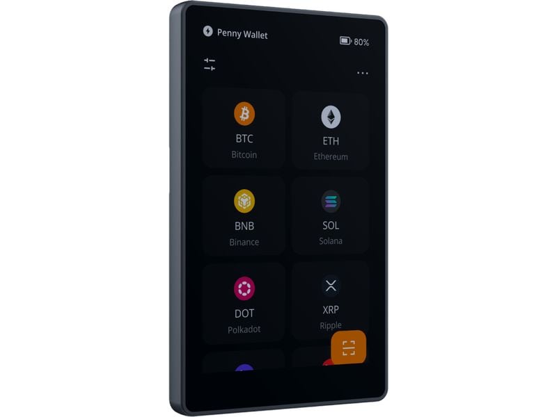 bitConsult Keystone 3 Pro Krypto-Wallet mit 3 PCI-Sicherheitschips zur Offline-Verwaltung von Bitcoin und anderen Kryptowährungen