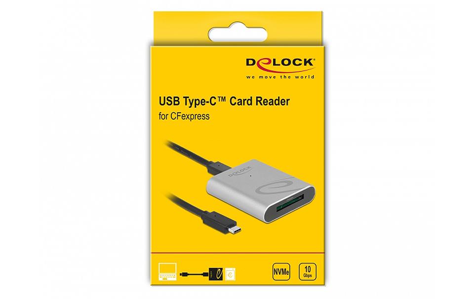Card Reader Extern 91751 USB Type-C für CFexpressExterner Cardreader für CFexpress-Speicherkarten