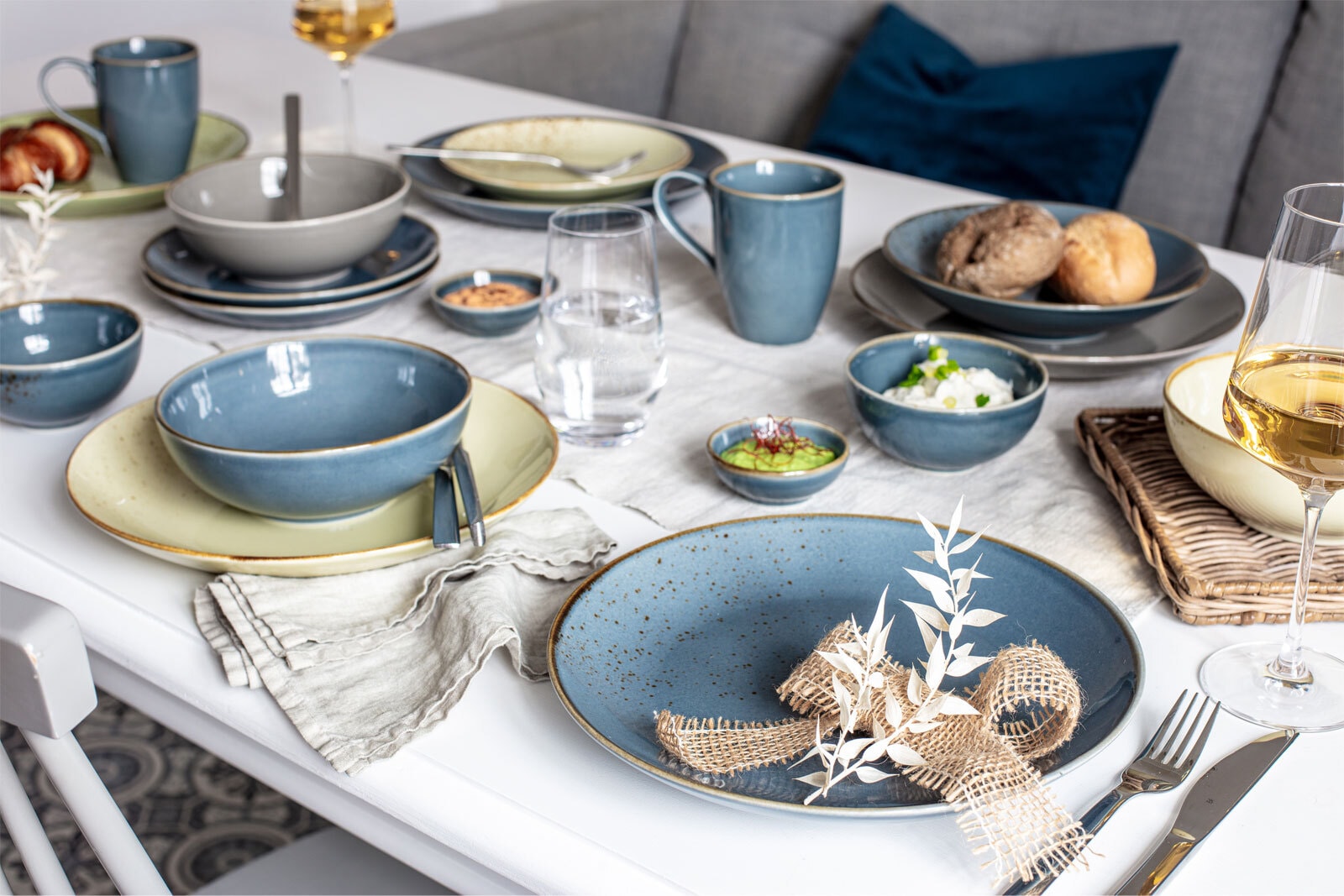 CreaTable Eierbecher NATURE COLLECTION dunkelblau