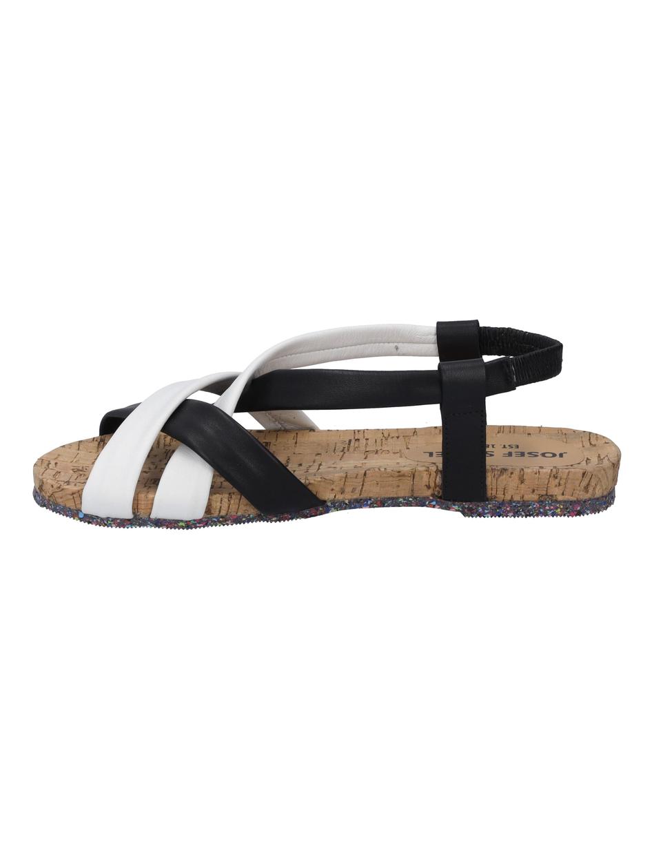 Sandale Henriette 01, schwarz-kombi