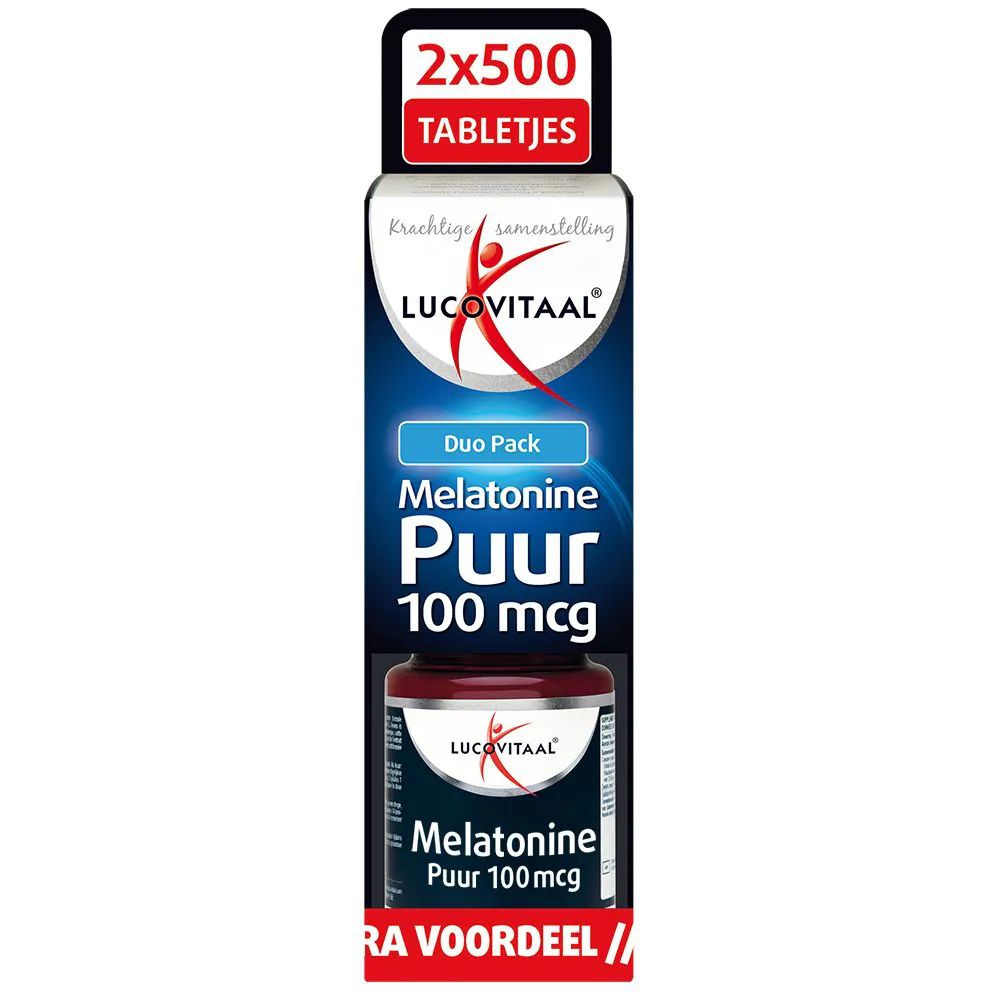 Melatonine Puur 100 mcg tabletten