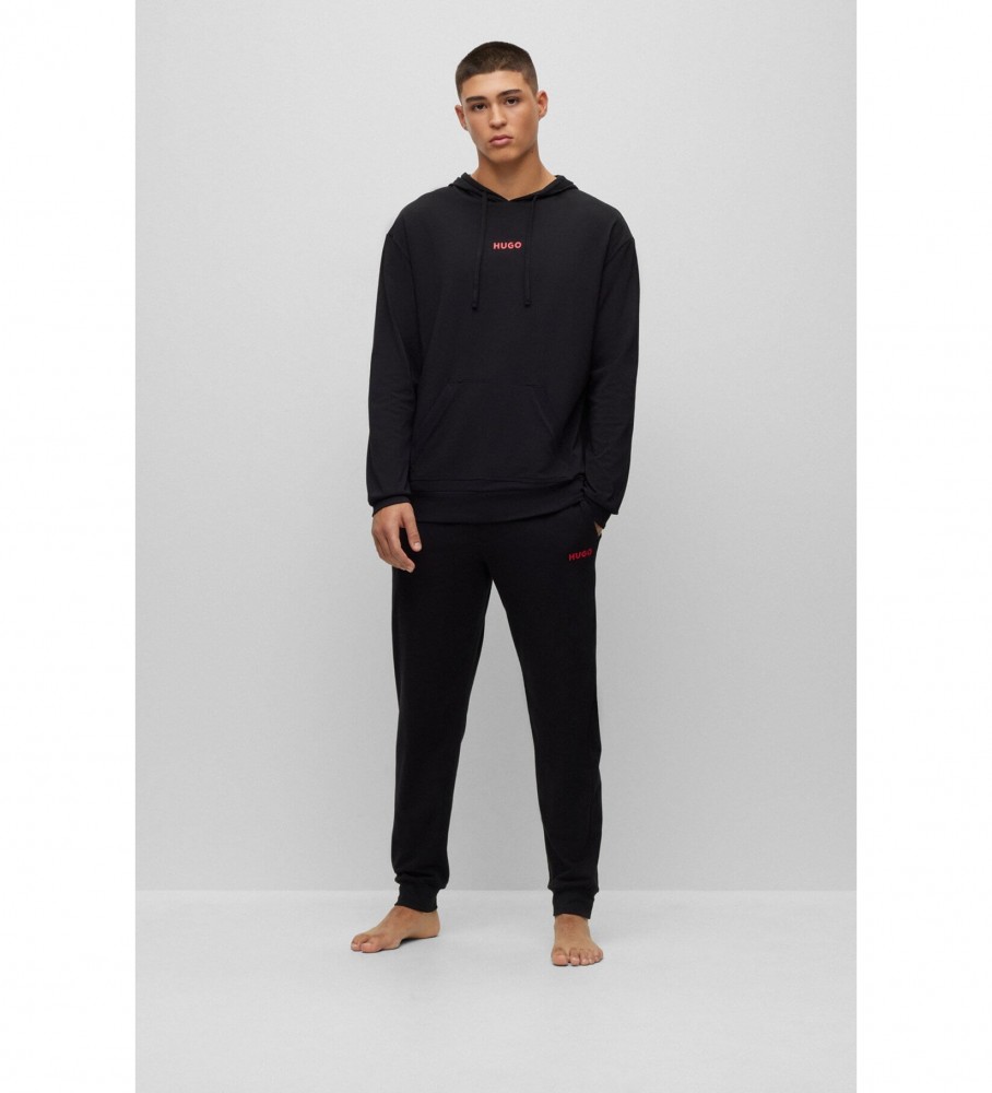 Conjunto de pijama HUGO CW Relaxed Fit preto