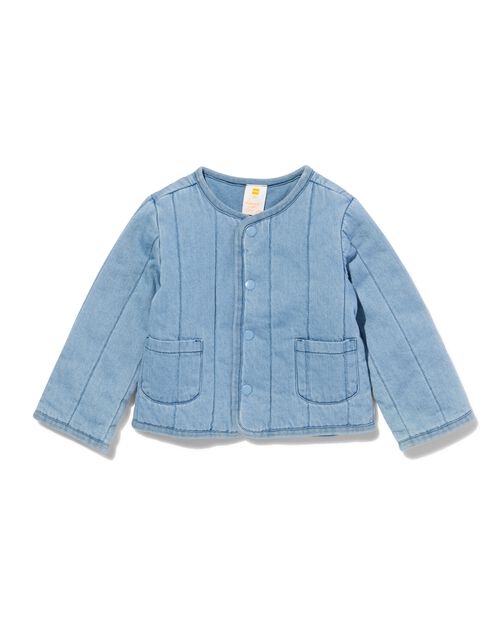 veste en jean pour bébé  bleu