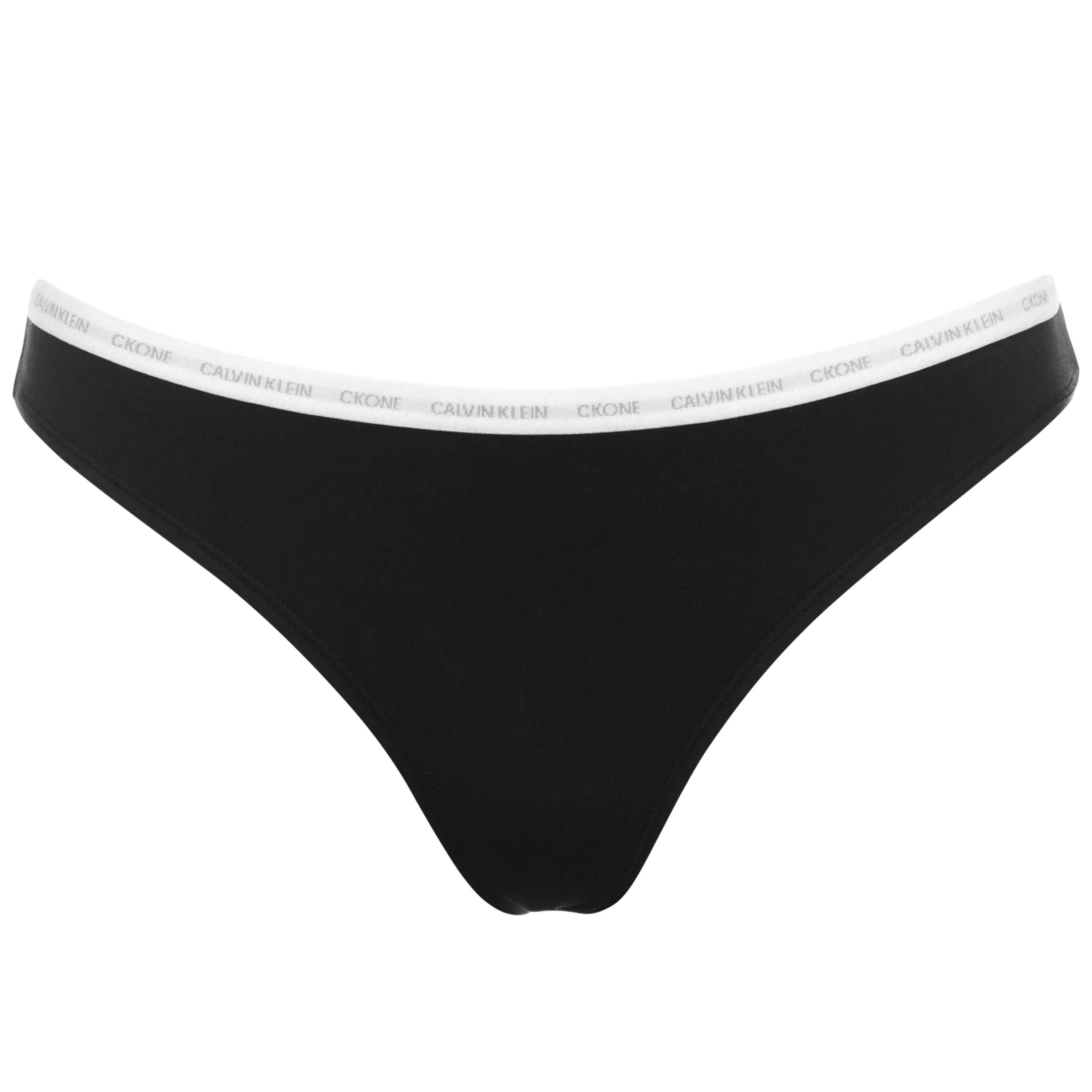 Calvin Klein 2 Pack CK One Cotton Thong