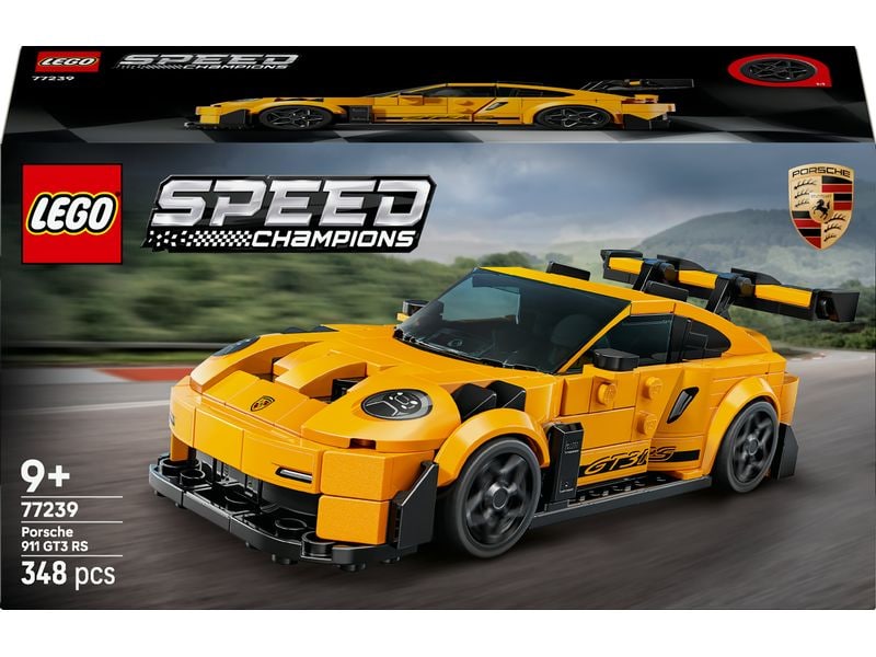 LEGO® Speed Champions Porsche 911 GT3 GT3 Sportwagen 77239 Spielzeug-Porsche für Kinder