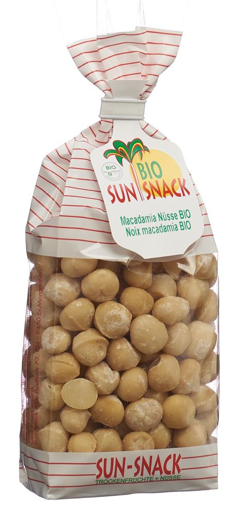 SUN SNACK Macadamia Nüsse Bio Btl 225 g
