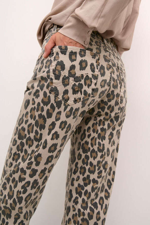 Cream CRLeona Jeans - Coco Fit Leopard mix