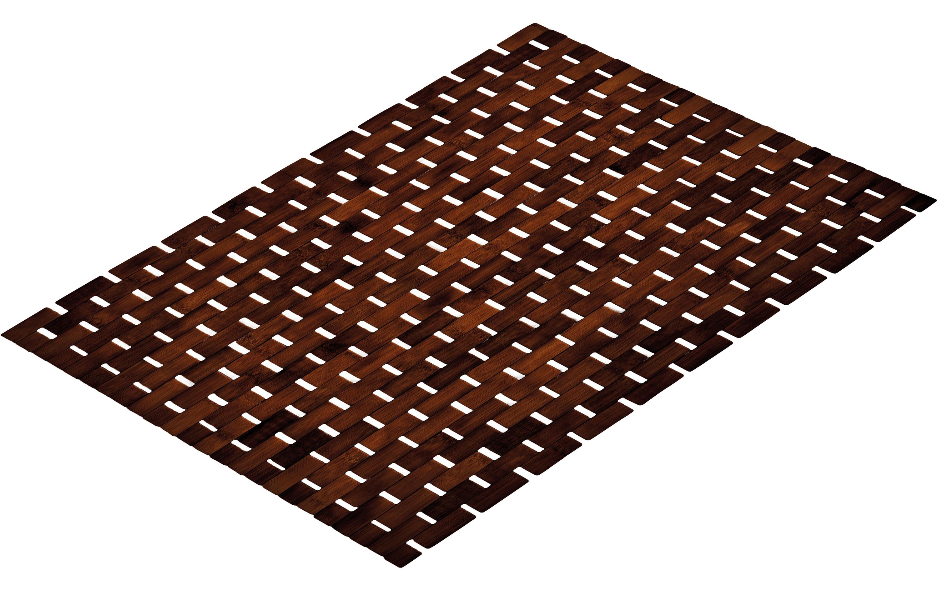Badteppich Palito 50 x 70 cm, WalnussHolzmatte aus Bambus