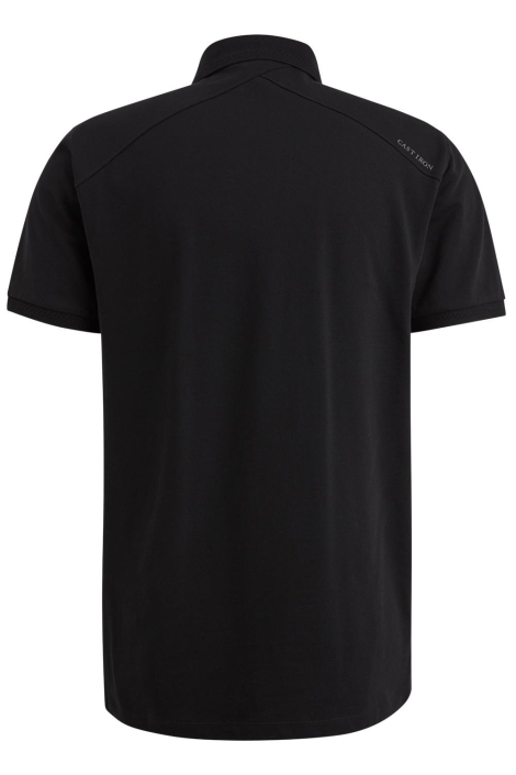 Cast Iron zwarte heren polo