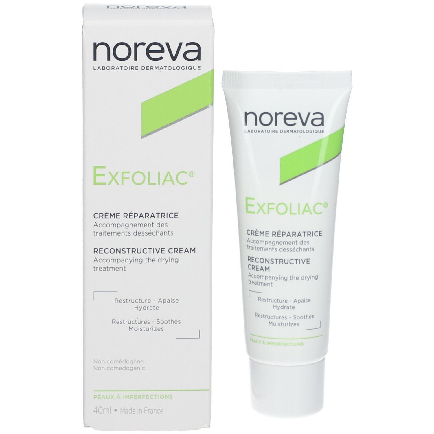 noreva EXFOLIAC® Reparierende Creme