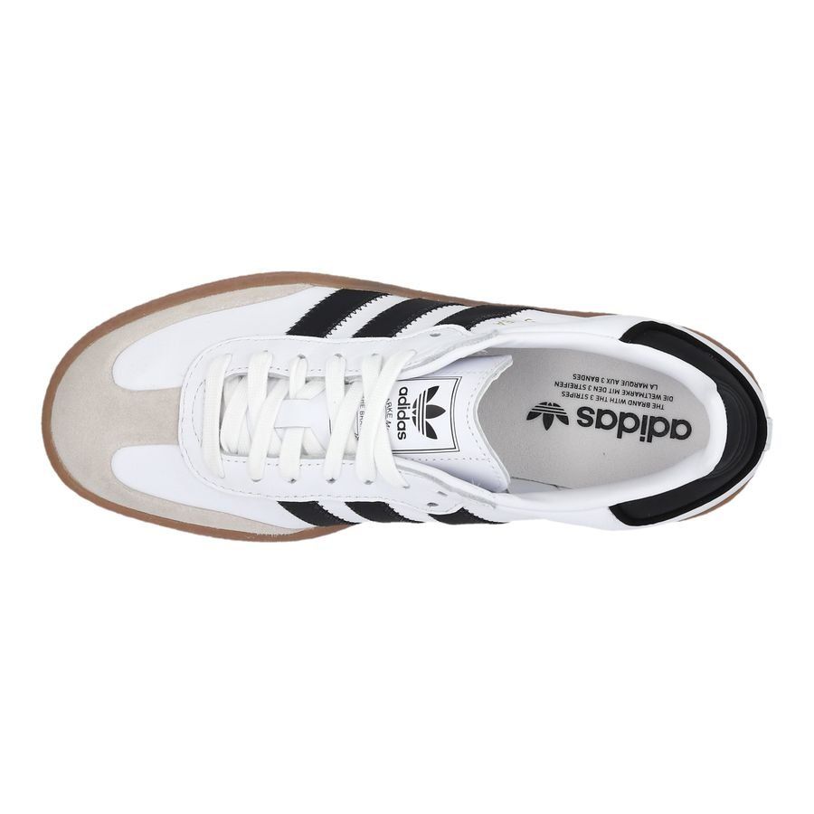 adidas Originals Chaussures Sambae - Blanc/Noir/Doré Femme