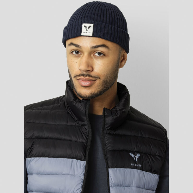 Fat Moose Fat Beanie Dark navy