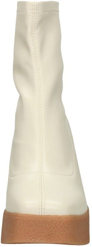 Posh By Poelman Enkellaarsjes Hak beige