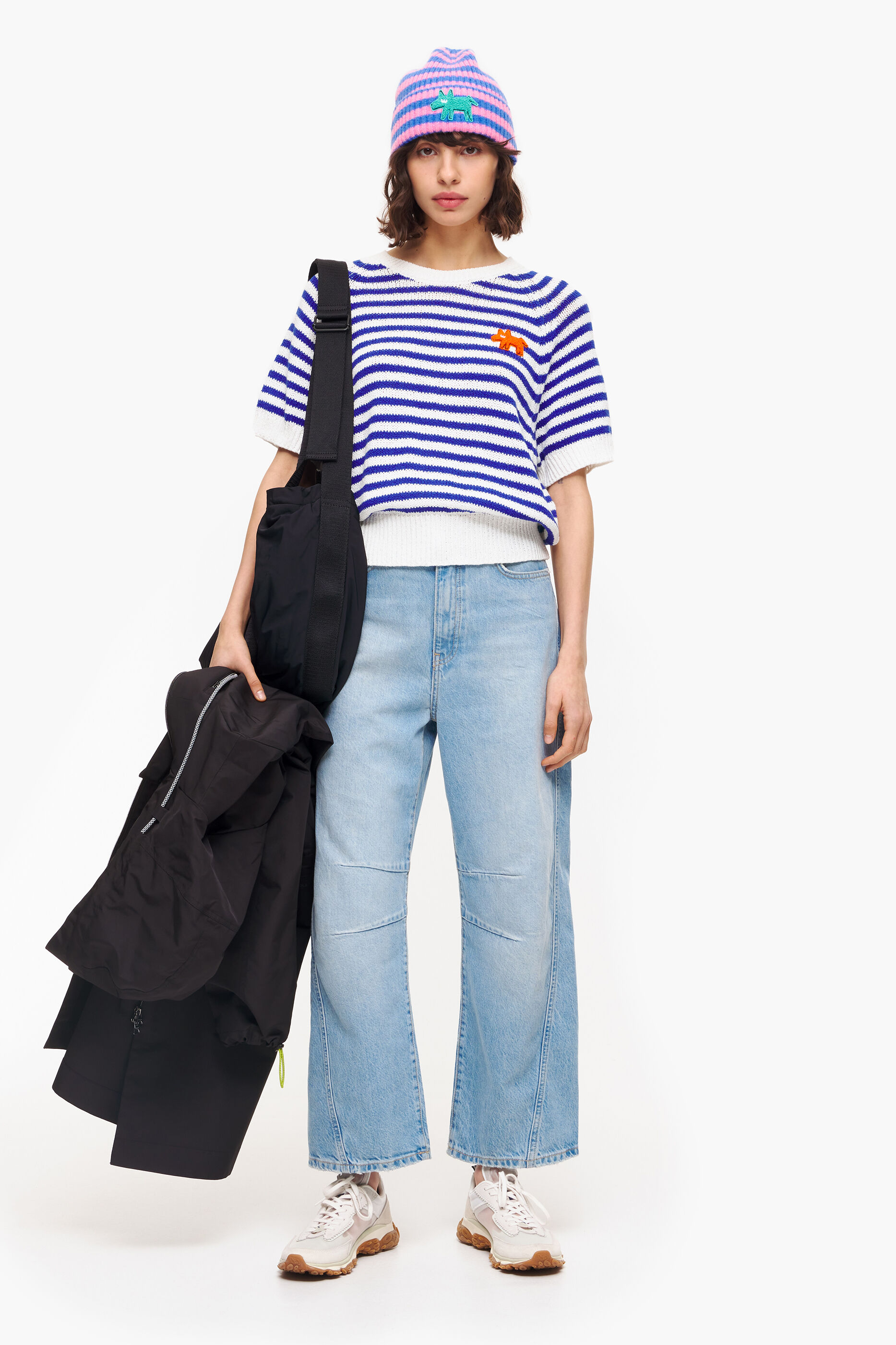 Camisa listrada azul