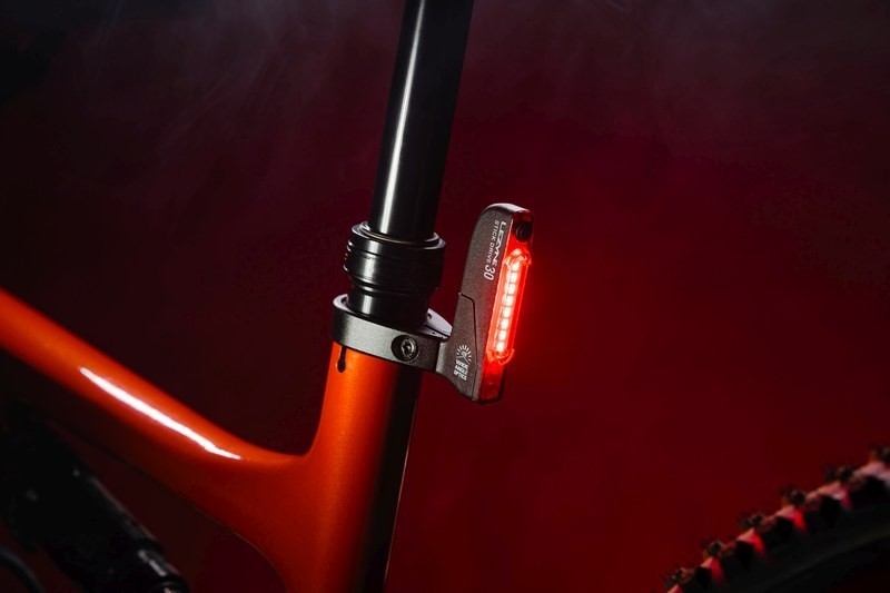 Lezyne Stick Zadelpenklem Achterlicht Zwart