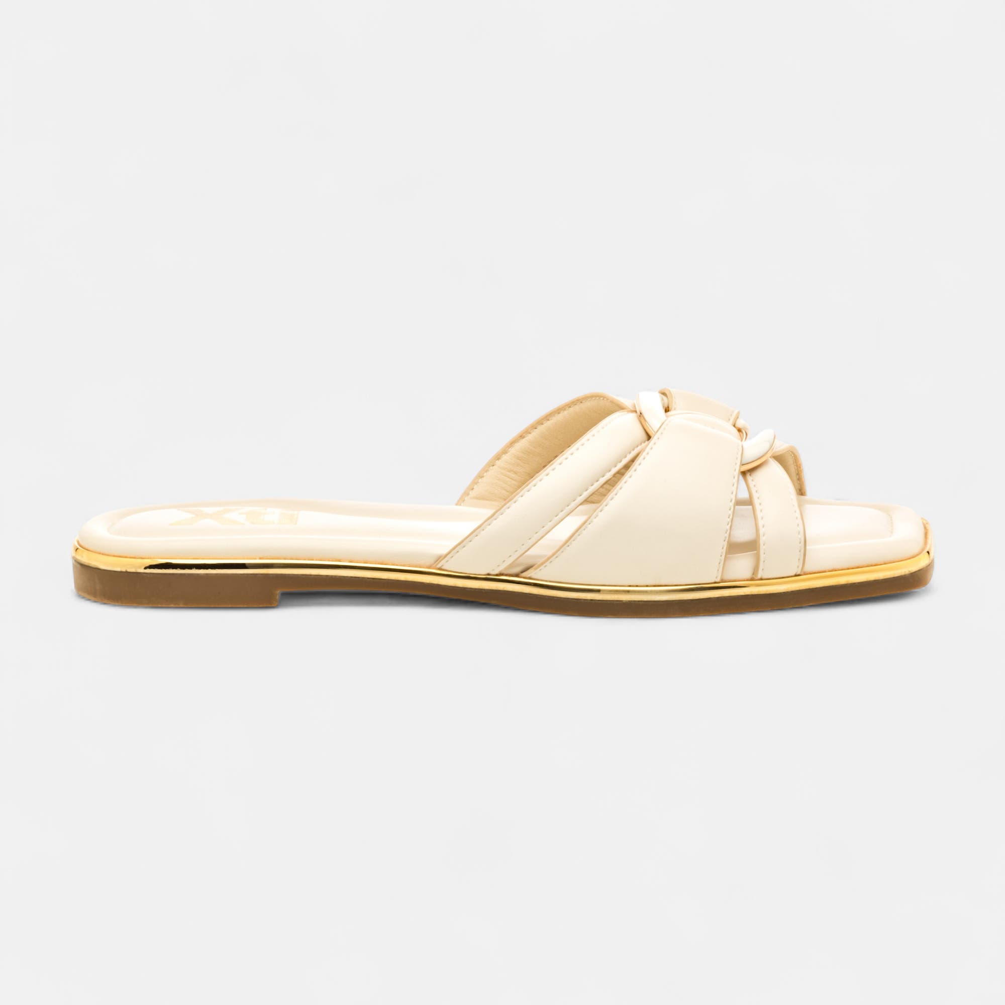 Mules Femme beige