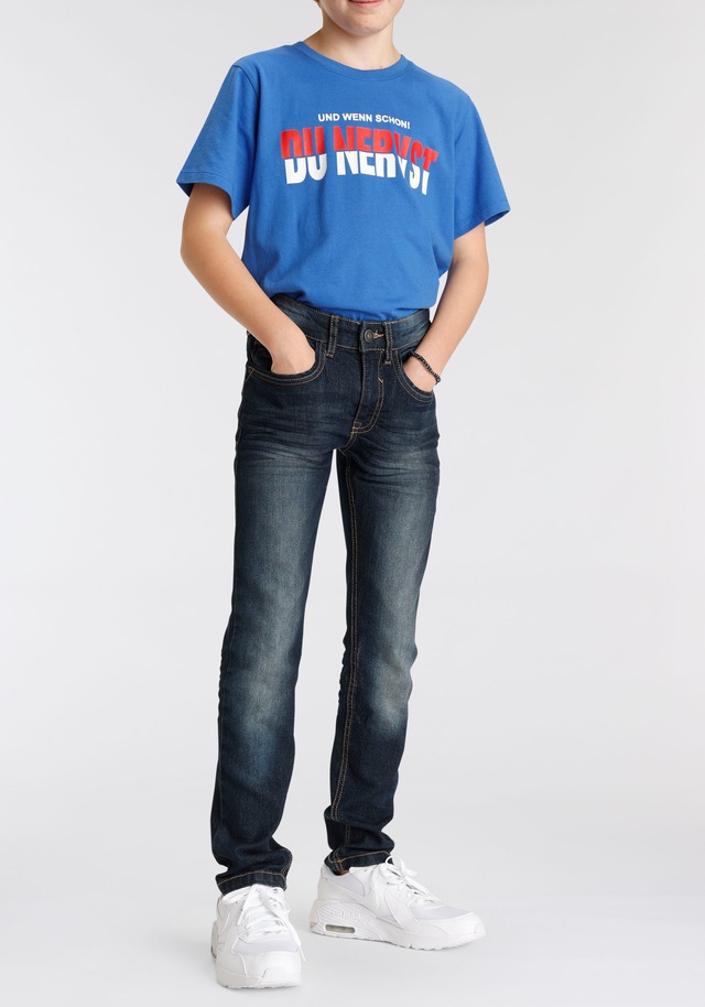 Arizona Stretch-Jeans »Regular fit Jeans« schmaler Schnitt,  5-Pocket-Stil,  normale Leibhöhe