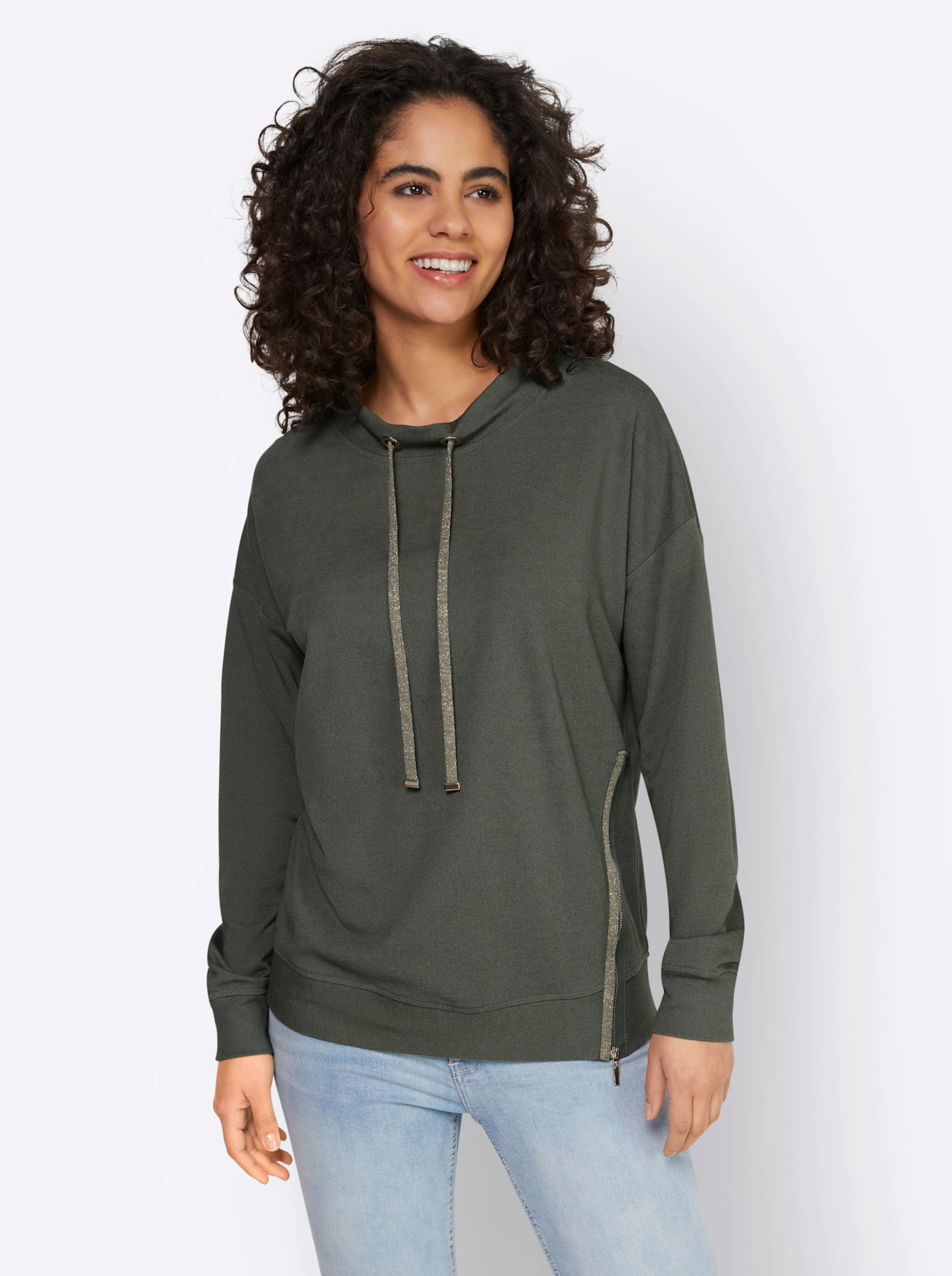 heine Sweatshirt in khaki