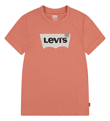 Levis T-Shirt - Fledermausflügel - Gelbbraun Orange