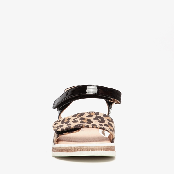 Blue Box meisjes sandalen met luipaardprint