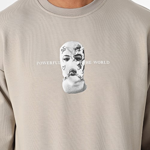 Sweat Crewneck Taupe