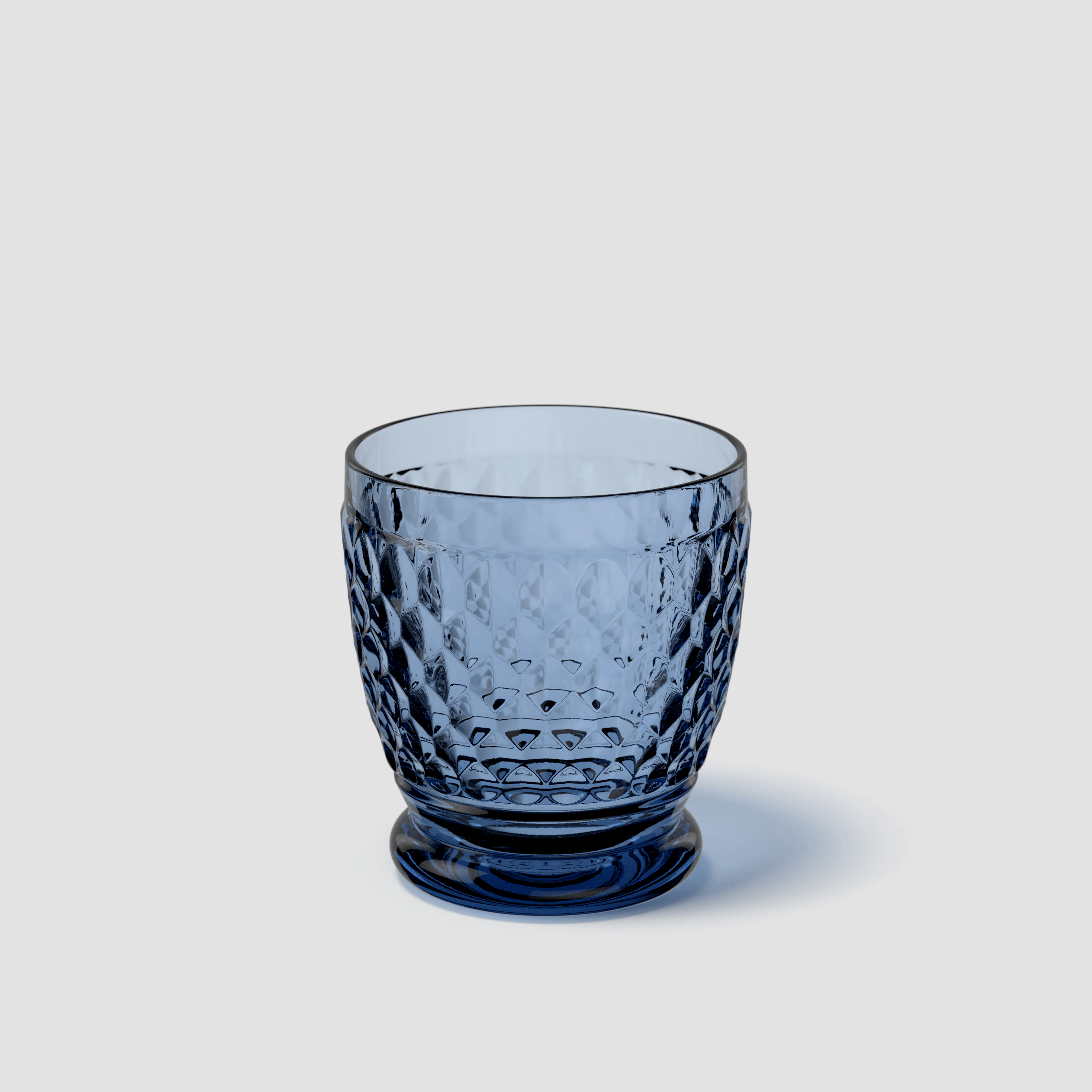 Boston Water glass Blue, 6.8 oz, crystal glass