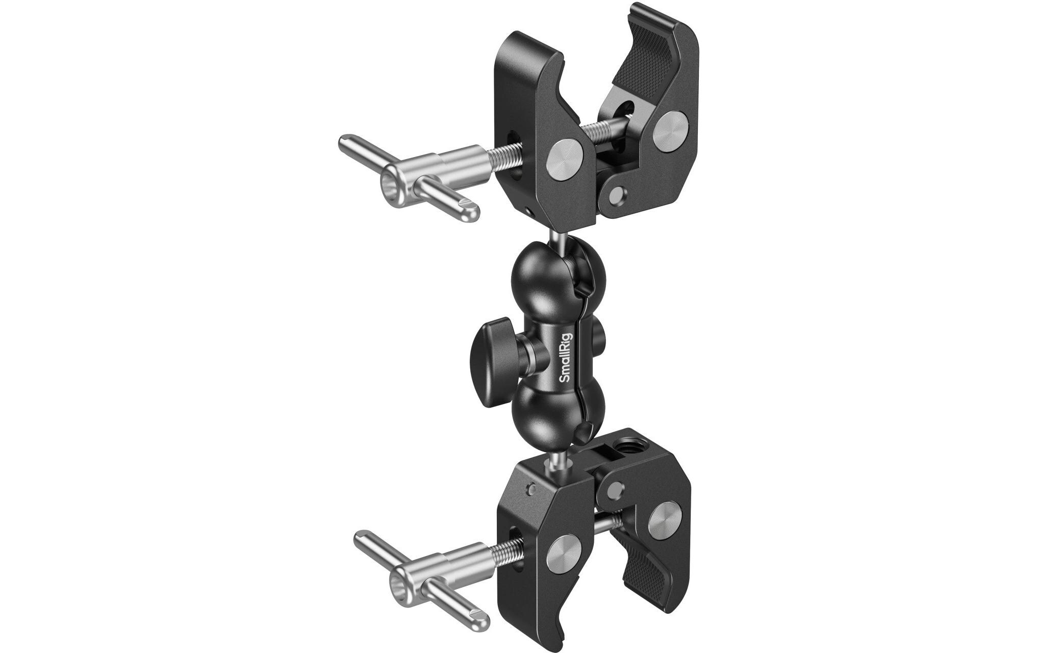 Clamp Double Head Crab‑ShapedHaltemechanismus mit zwei krabbenförmigen Klemmen