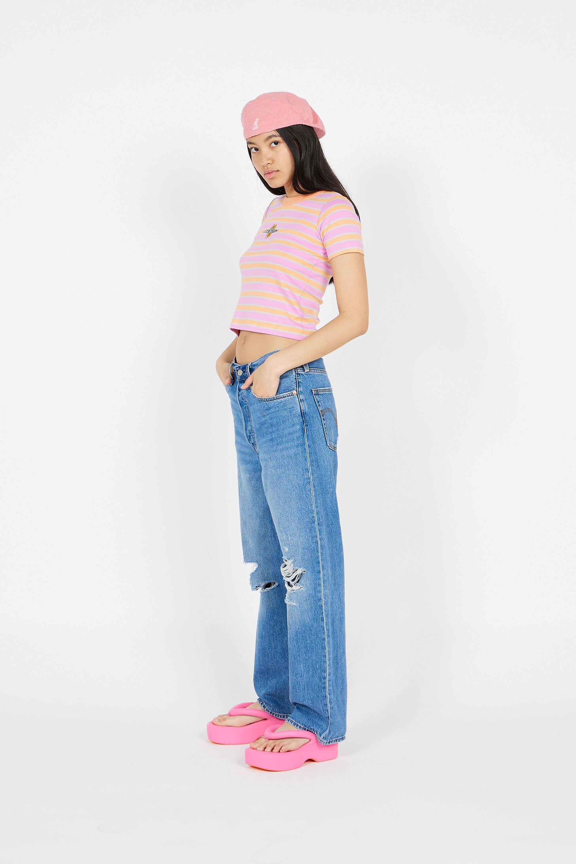 MELISSA sandales PLATFORM Rose