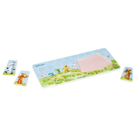Die Spiegelburg Die Lieben Sieben Holz-Puzzle Von klein nach groß