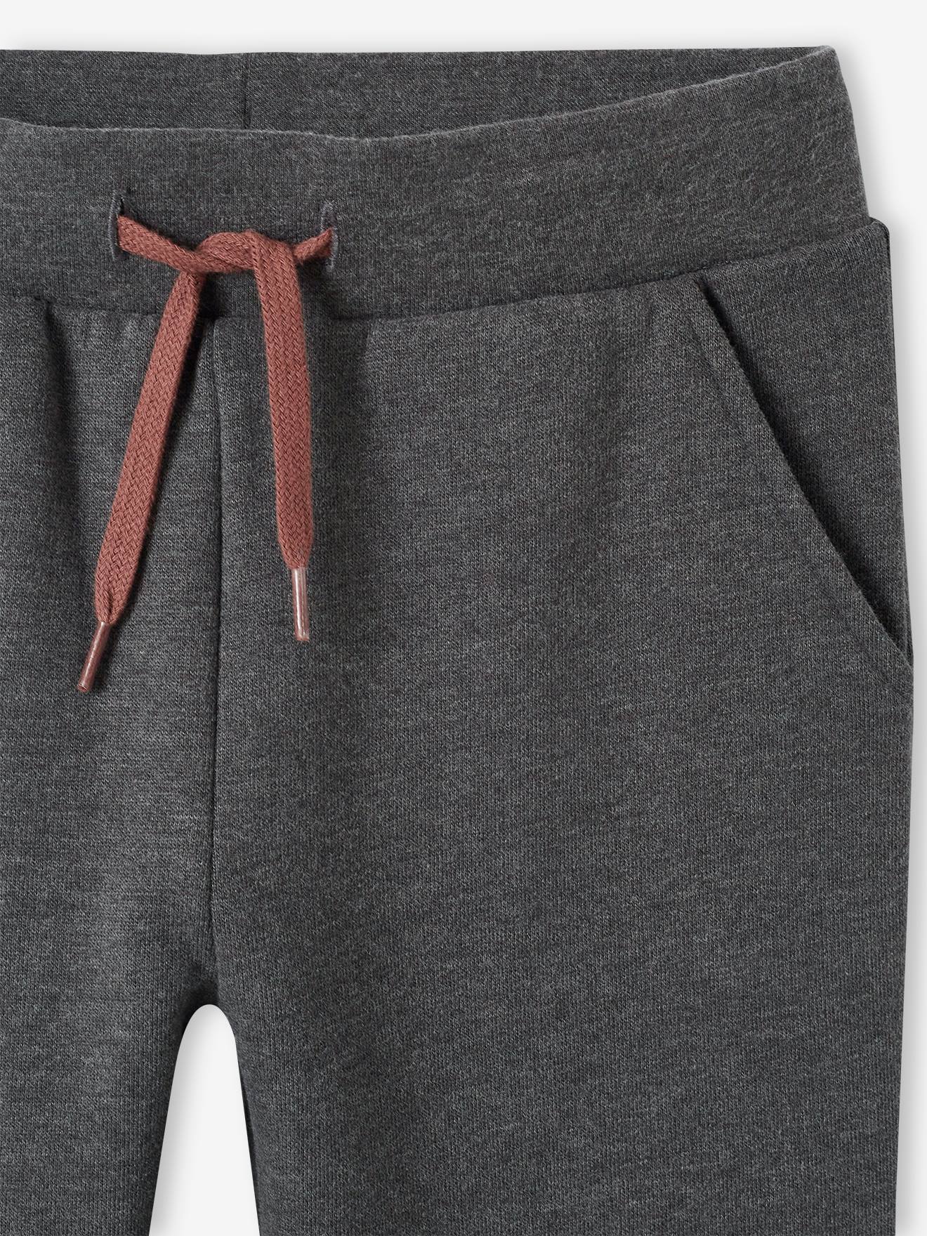 Conjunto de moletom com capuz e calça de moletom rosa claro liso para meninas