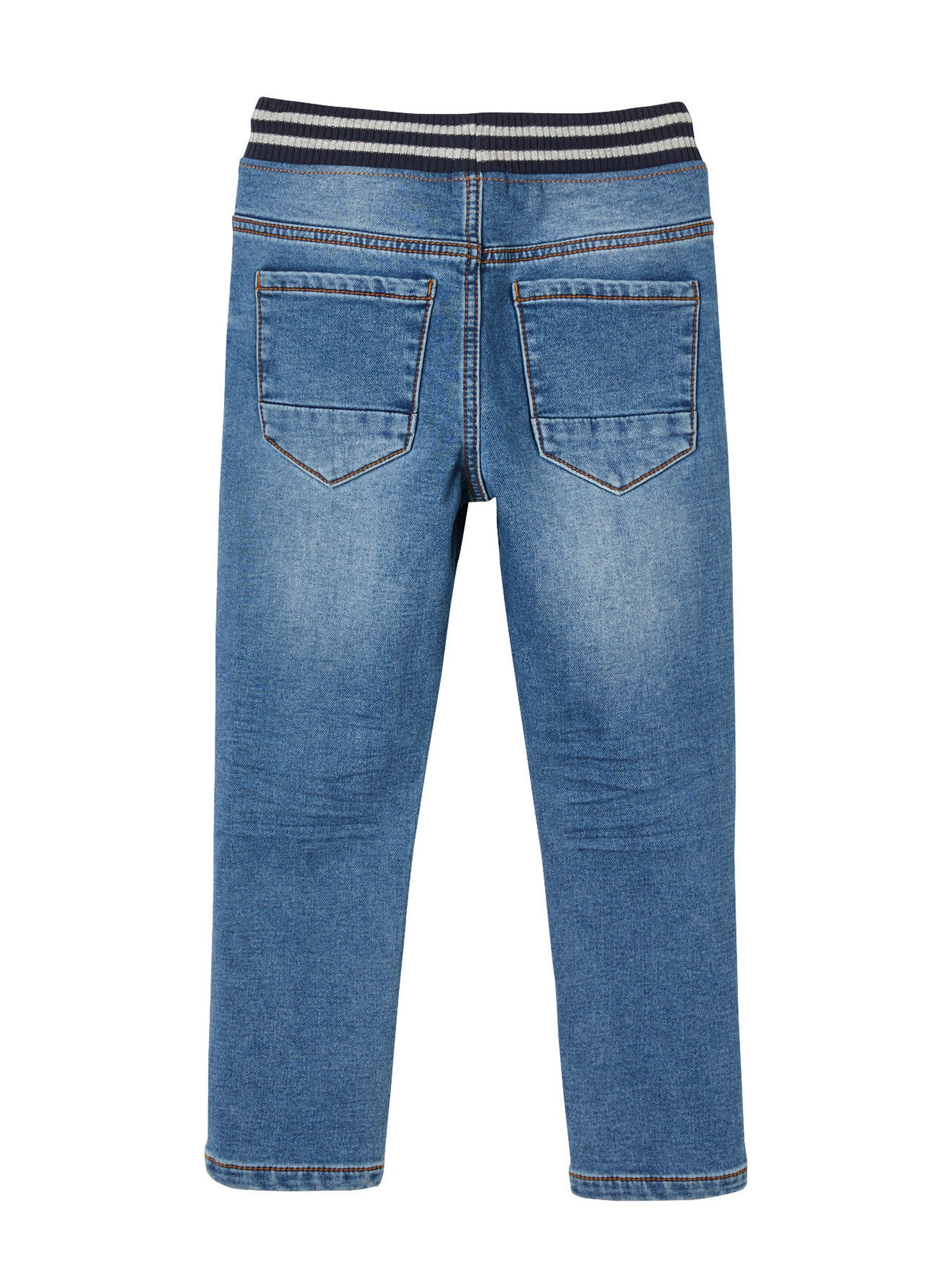 Vertbaudet Bequeme Jungen Thermohose mit Dehnbund blue stone