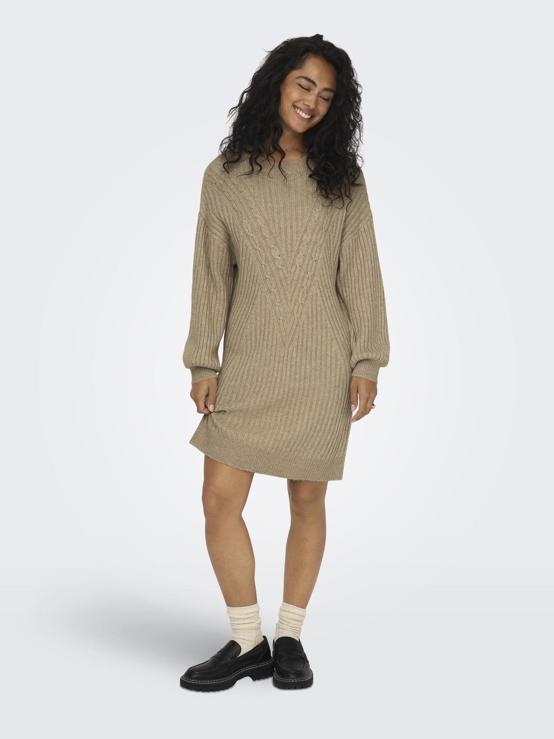 ONLALLIE Langes Kleid Irish Cream