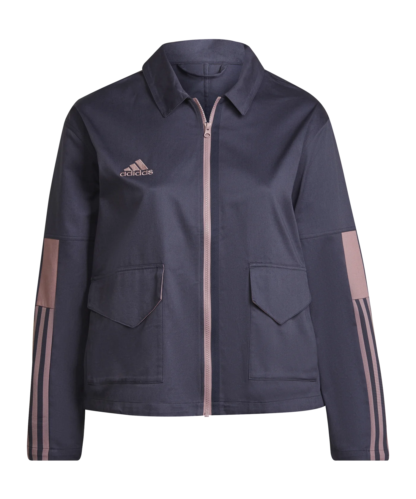 adidas Tiro Cargo Jacke Plus Size Damen Blau