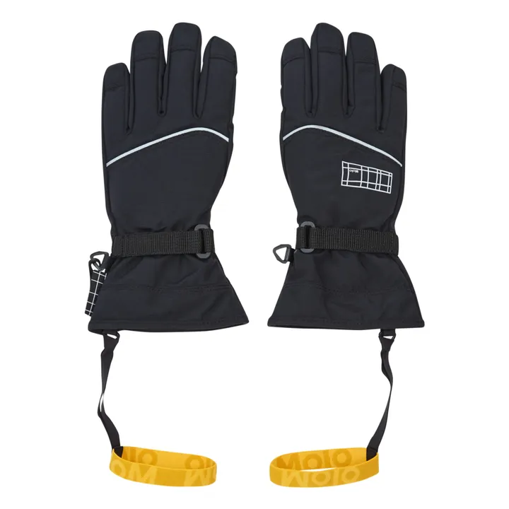 Molo Gants de Ski Matière Recyclée Mack Active | Noir