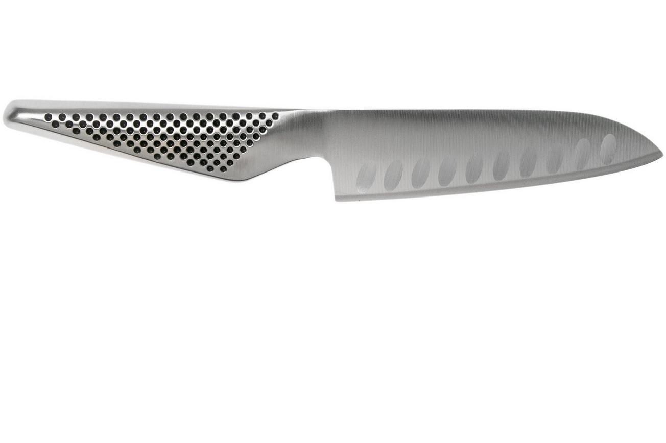 Global GS-90 santoku met kuiltjes, 13 cm