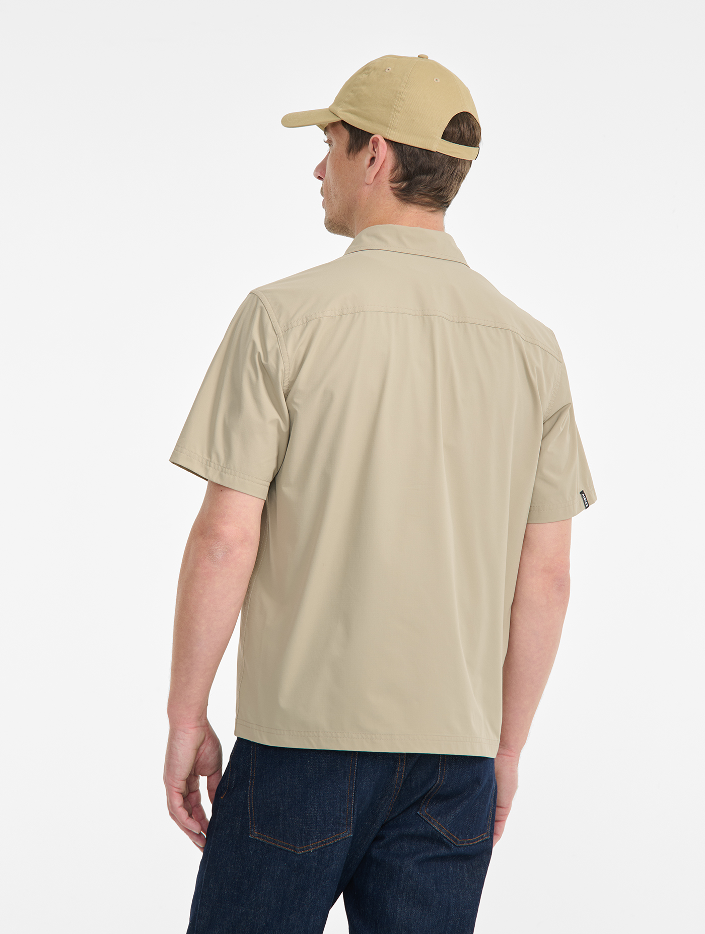 Chemise DRY FAST TEXTILE® et UV-C® à manches courtes BISTRE