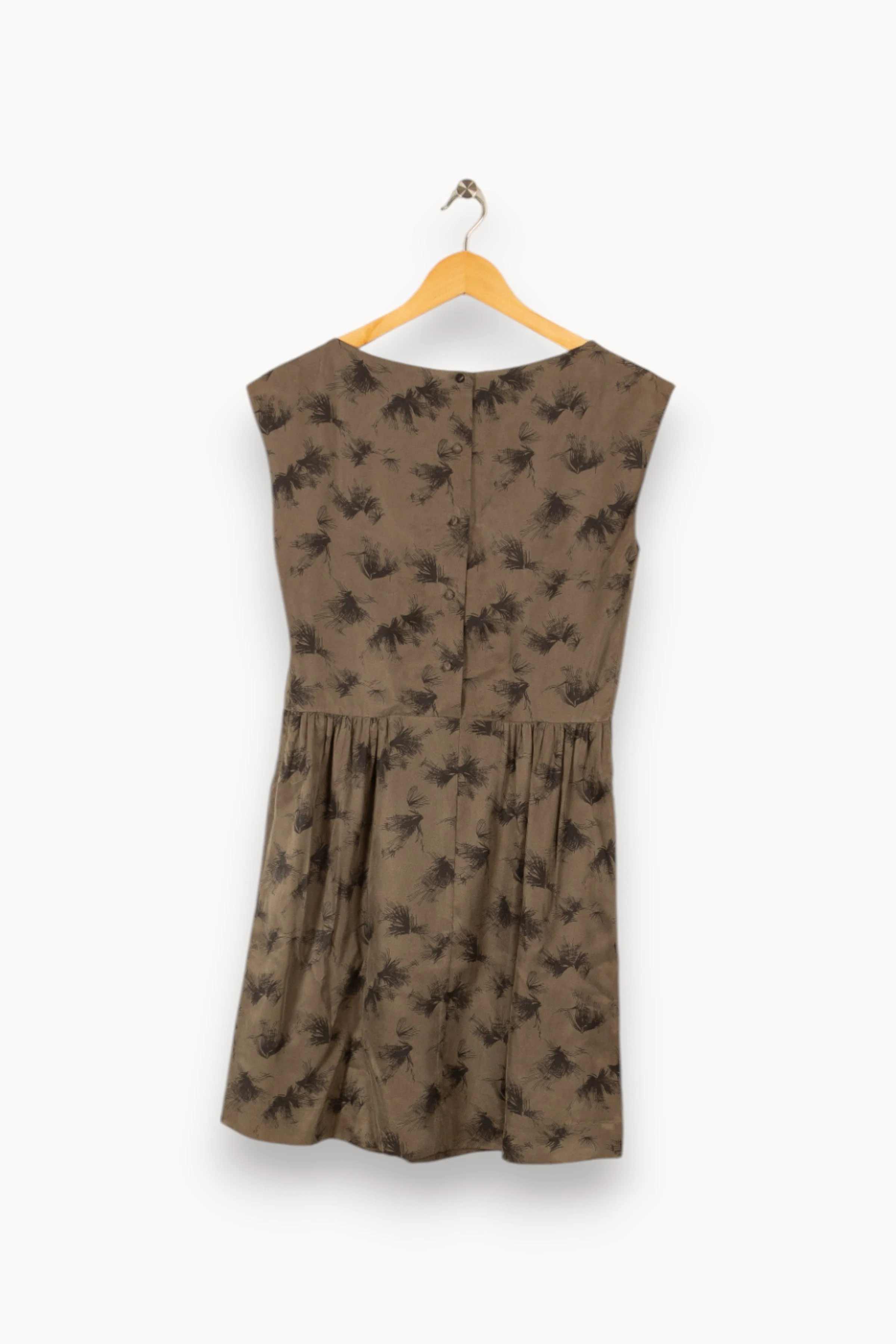 Robe midi - comptoir des cotonniers | Vert