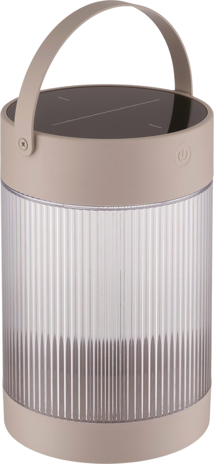 Nordlux Coupar Solar Tischlampe sandfarbig
