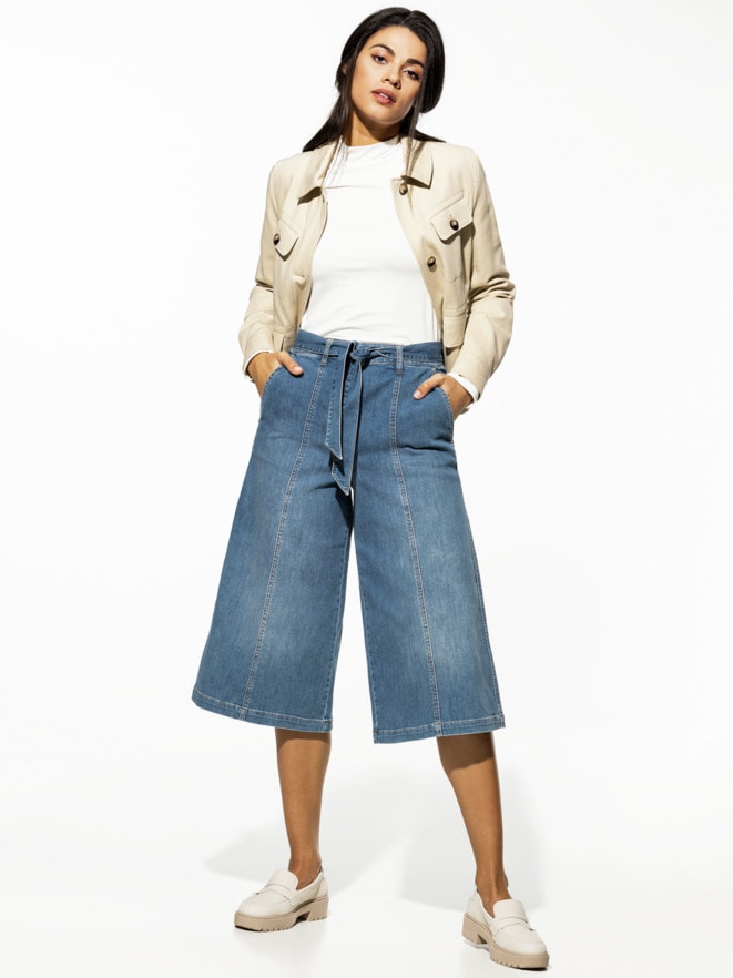 Denim-Hosenrock 2.0