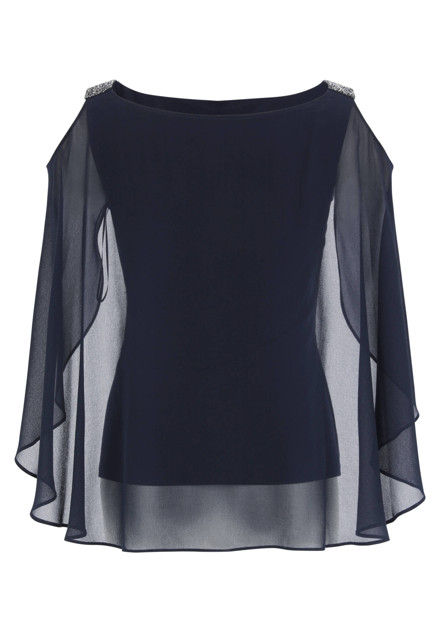 Vera Mont| Damen Chiffonbluse schulterfrei