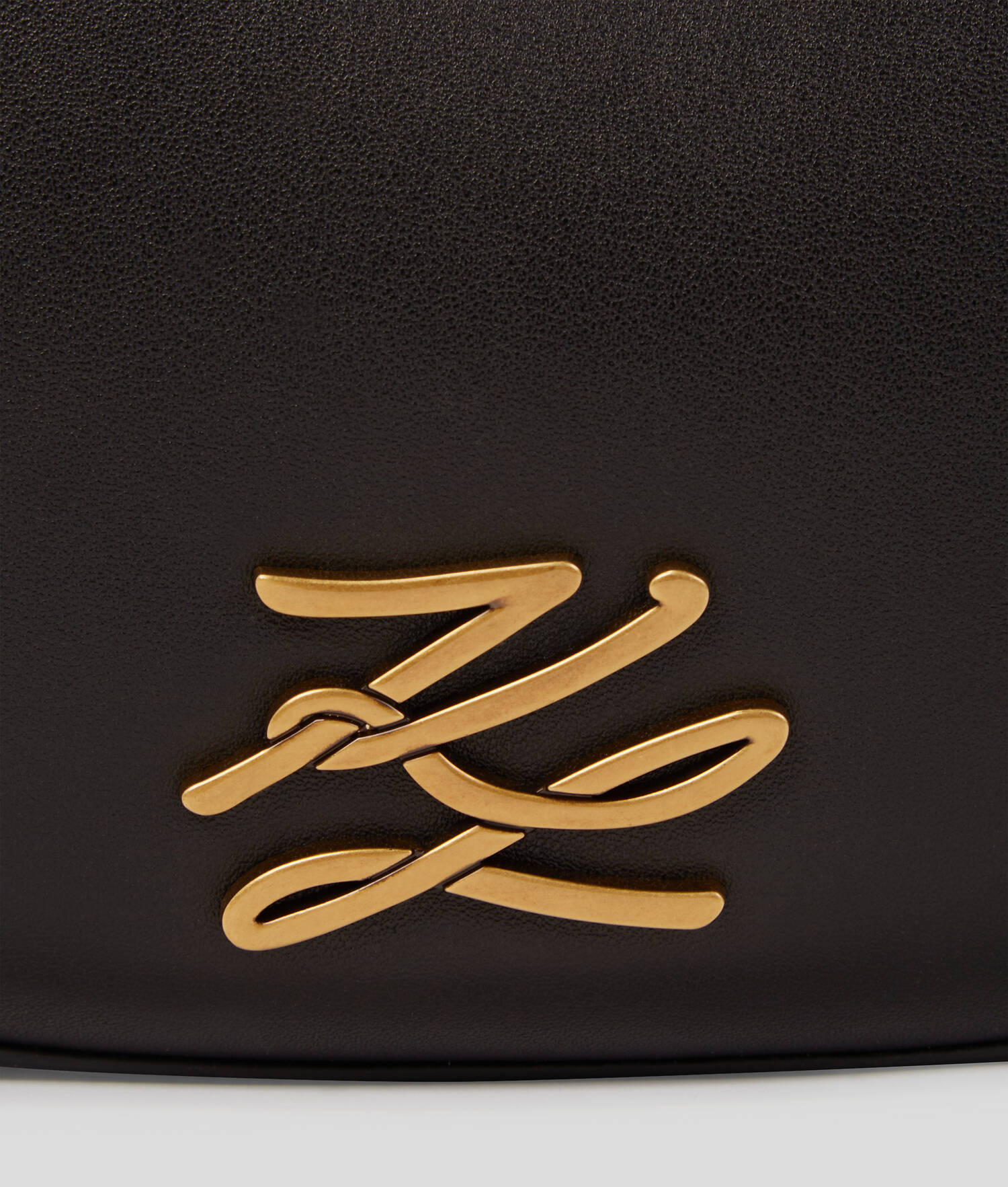 SAC PORTÉ ÉPAULE CROISSANT DE LUNE K/AUTOGRAPH - Noir