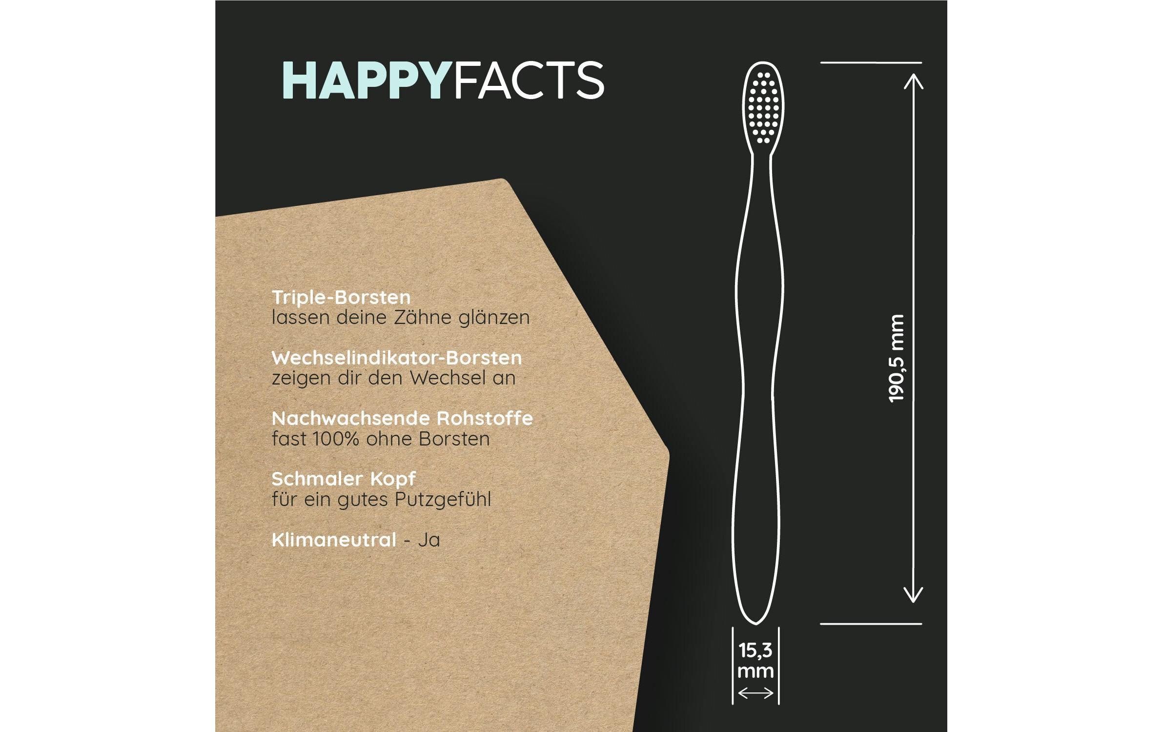 Handzahnbürste Eco Change MediumZahnbürste mit Wechselkopf