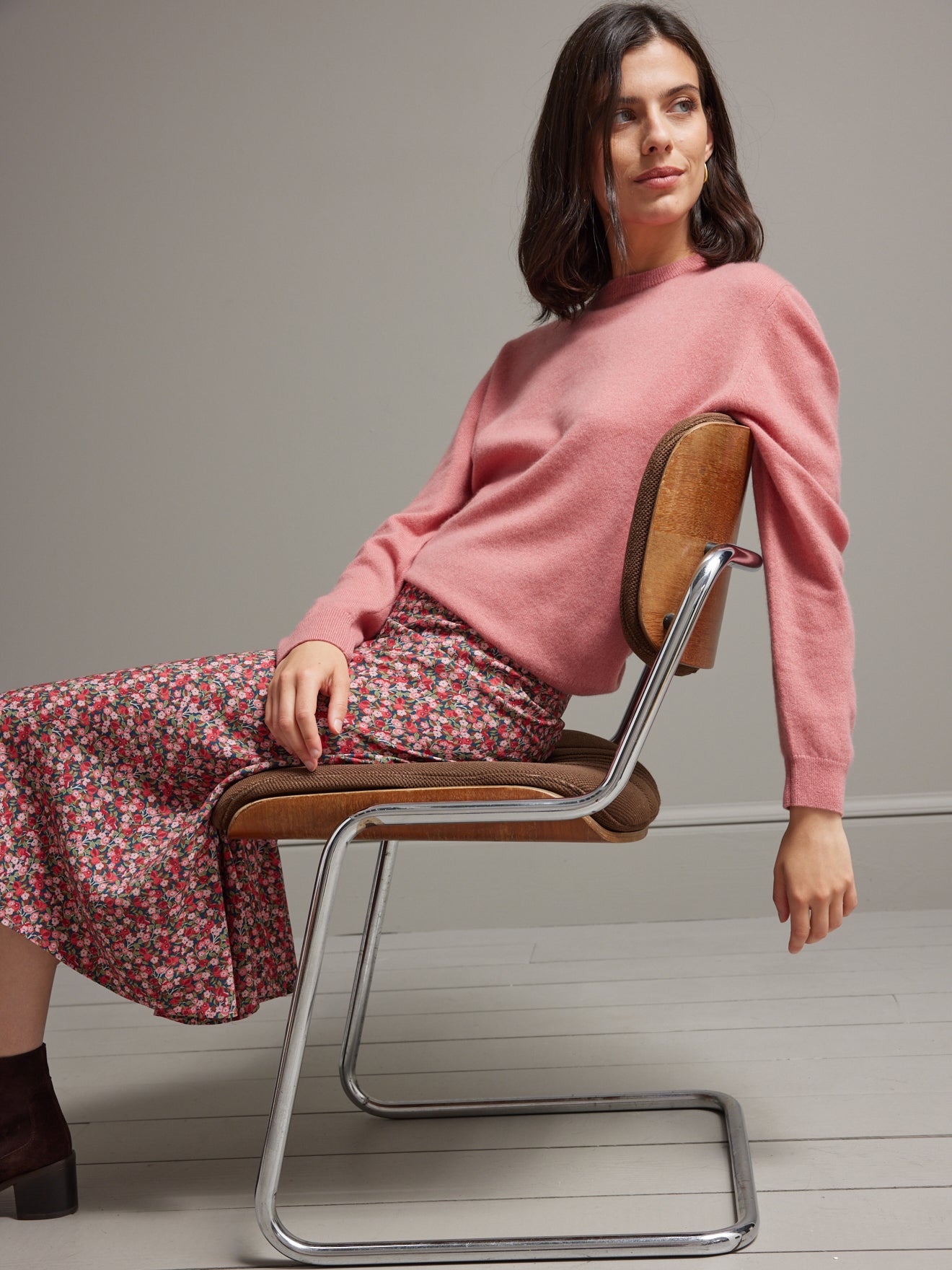 Pull col rond femme - Collection Cachemire