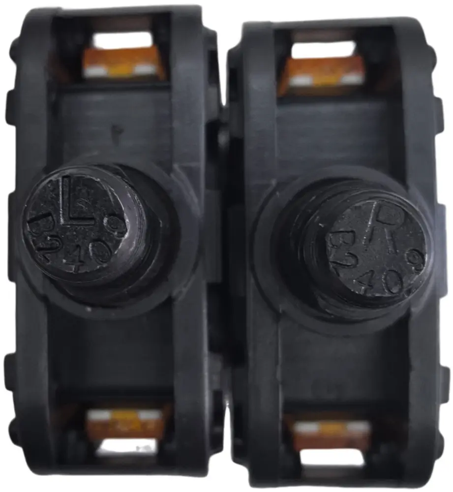 Pedal plast/gummi Senior - 2 stk.