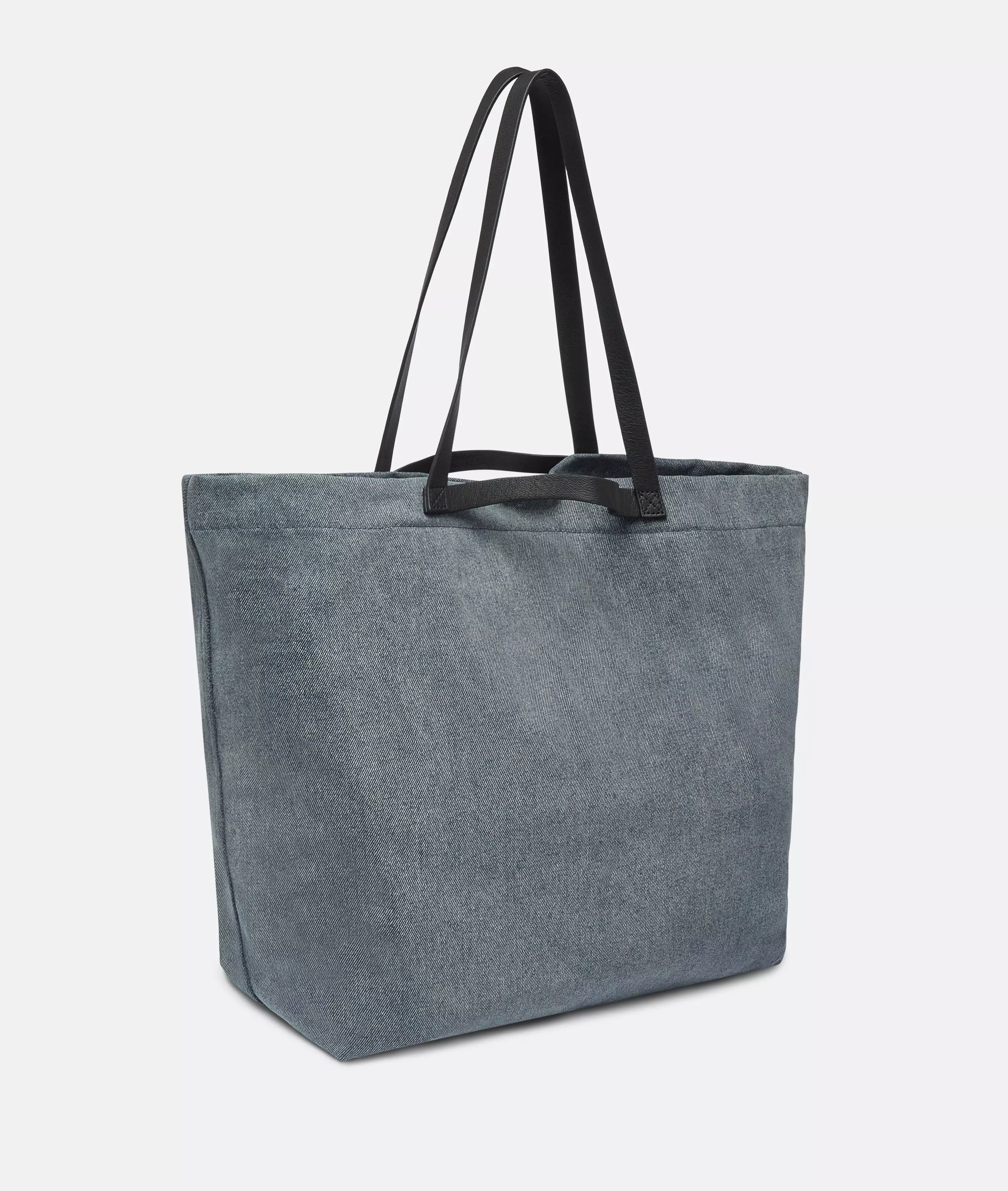 Denim Aurora Shopper L Large denim shopper