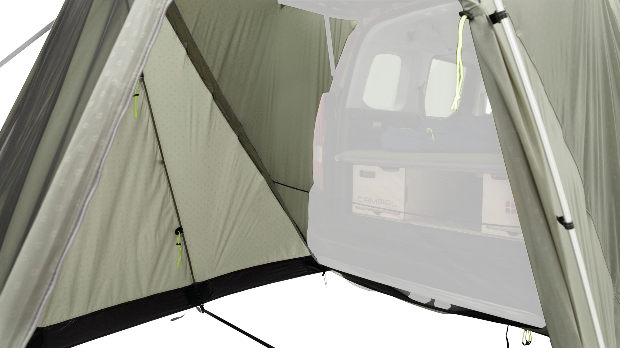 Outwell Sandcrest S Vorzelt / Heckzelt für Minivans 2 bis 3 Personen Grün